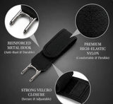 Adjustable No Buckle Belts for Men and Women with Hook (2Pcs)