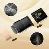 Instant Hair Dye Stick with Built-in Comb, Gray Hair Dye, 2-in-1 Touch-Up Comb Pack of 2